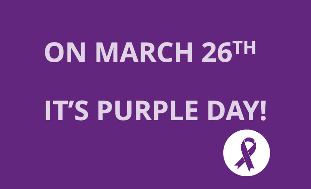 Purple Day Banner