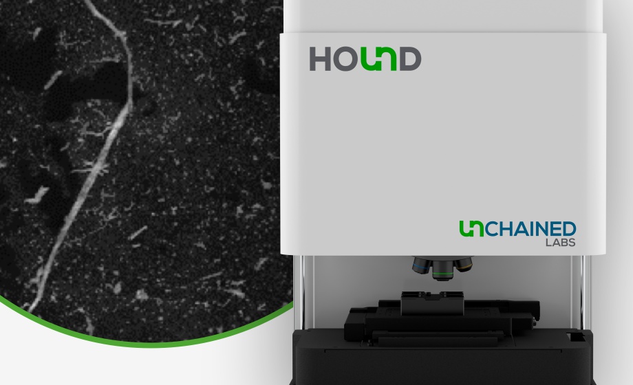 Track and Identify Microplastic Contaminants with Hound