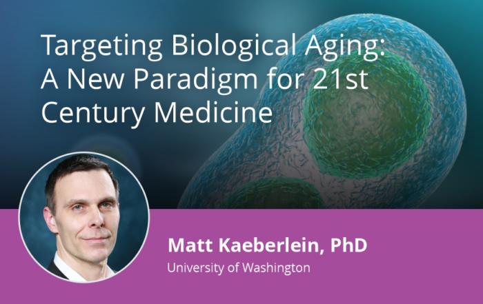 Targeting Biological Aging: A New Paradigm for 21st Century Medicine