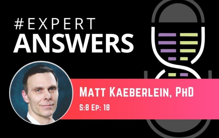 #ExpertAnswers: Matt Kaeberlein on Aging Science