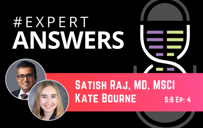 #ExpertAnswers: Satish Raj & Kate Bourne on POTS