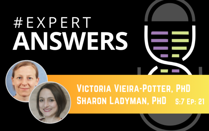 #ExpertAnswers: Sharon Ladyman & Vicki Vieira-Potter on Metabolic Phenotyping