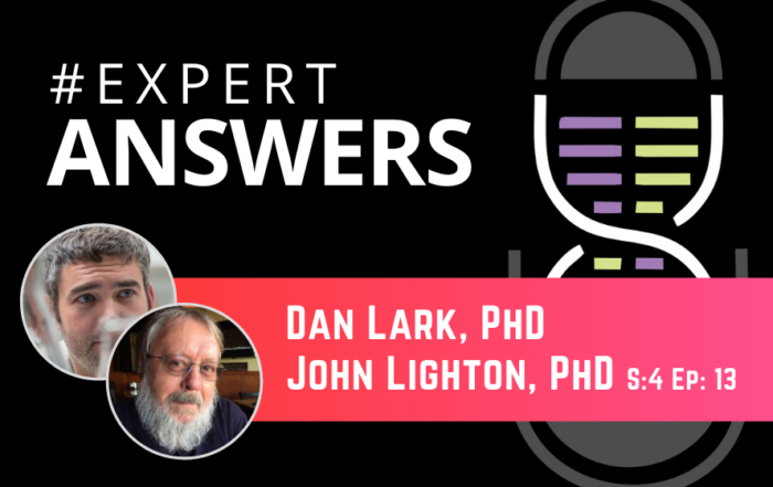 #ExpertAnswers: Daniel Lark & John Lighton on Behavioral Neuroscience
