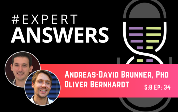 #ExpertAnswers: Oliver Bernhardt and Andreas-David Brunner on Biological Insights with DIA Proteomics