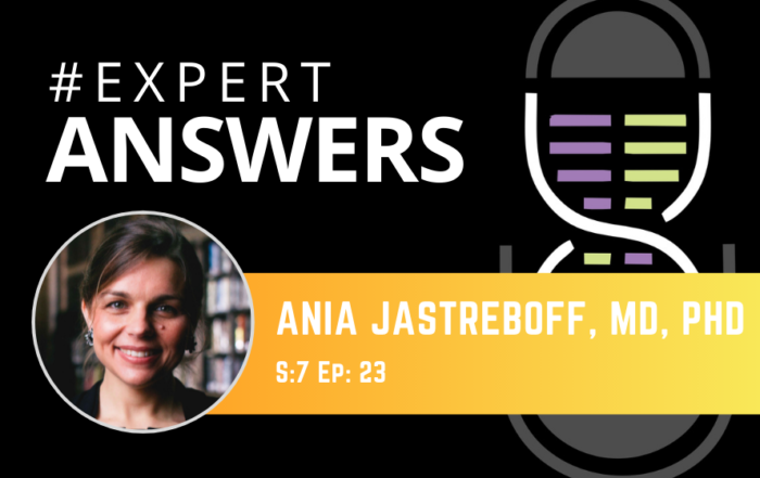 #ExpertAnswers: Ania Jastreboff on Obesity