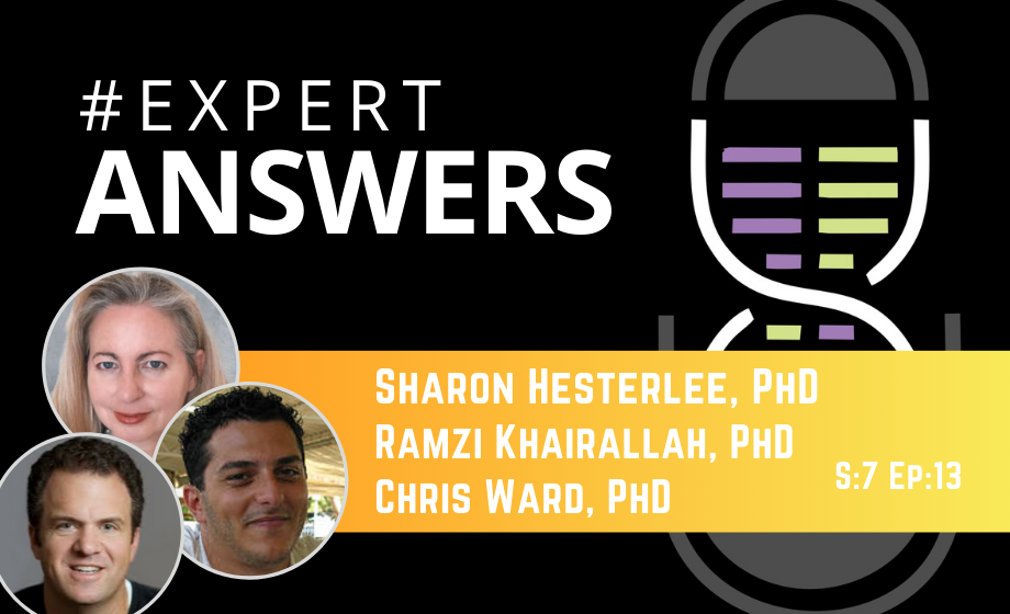 Expert Answers: Chris Ward, Ramzi Khairallah & Sharon Hesterlee on Muscular Dystrophy