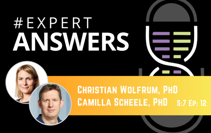 #ExpertAnswers: Camilla Scheele & Christian Wolfrum on Obesity