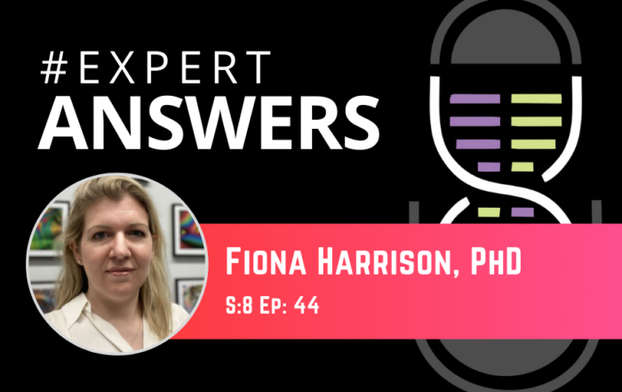 #ExpertAnswers: Fiona Harrison on Early Alzheimer’s Disease