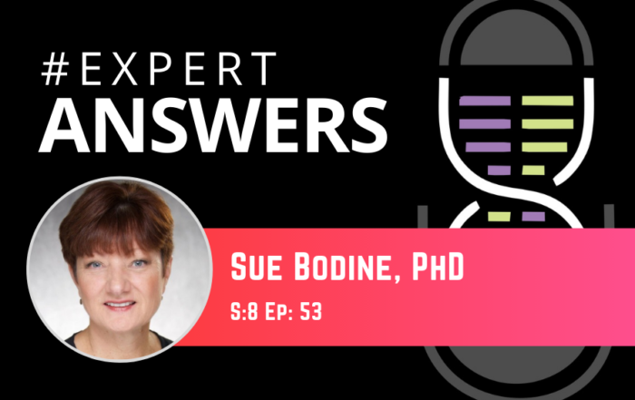 #ExpertAnswers: Sue Bodine on Aging Science
