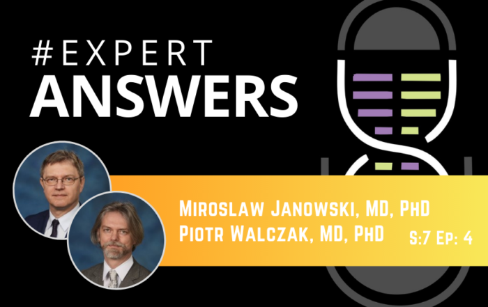 #ExpertAnswers: Miroslaw Janowski and Piotr Walczak on Imaging for Precision Medicine
