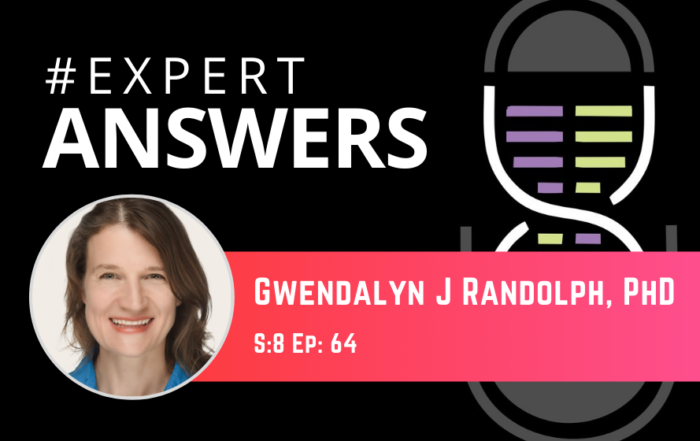 #ExpertAnswers: Gwendalyn Randolph on Immunity