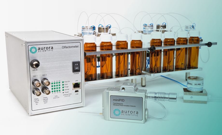 Execution and Validation of Odor Stimuli with Aurora Scientific’s Olfactometer and miniPID