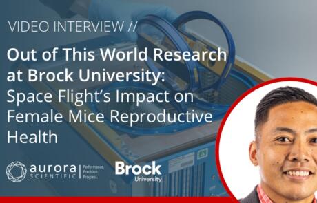 Out of This World Research at Brock University: Space Flight’s Impact on Female Mice Reproductive Health