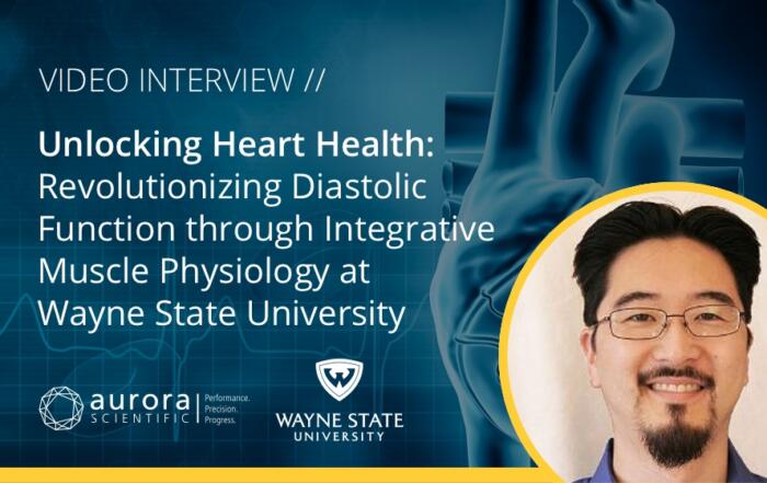 Unlocking Heart Health: Revolutionizing Diastolic Function through Integrative Muscle Physiology at Wayne State University