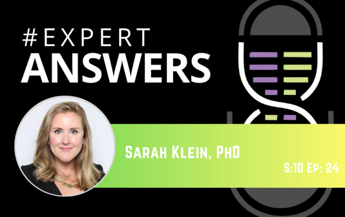 #ExpertAnswers: Sarah Klein on SignalStar Multiplex IHC